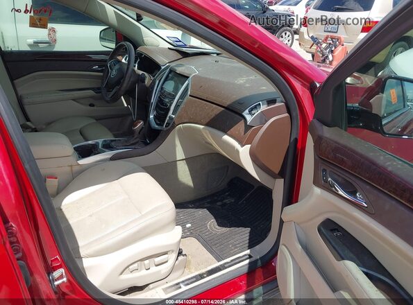 3GYFNBE37GS582668 2016 CADILLAC SRX Red Widok wnętrza z przodu