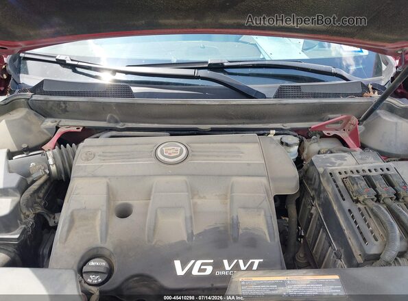 3GYFNBE37GS582668 2016 CADILLAC SRX Red Widok z tyłu