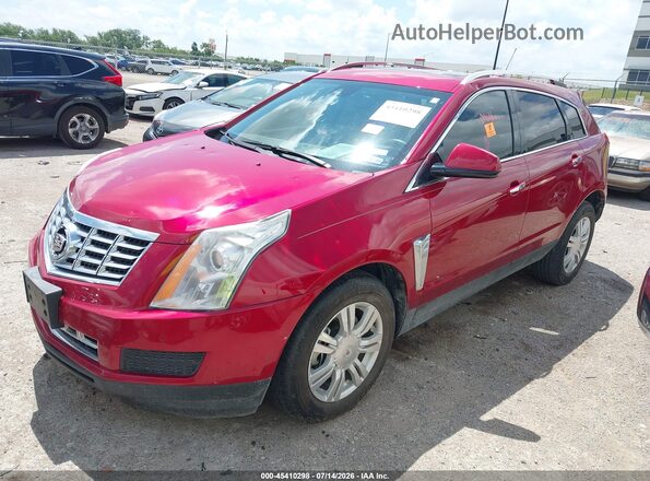 3GYFNBE37GS582668 2016 CADILLAC SRX Red Przód lewy
