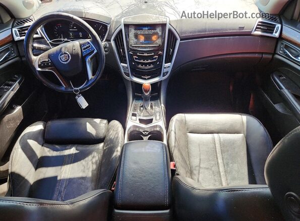 3GYFNBE38GS500821 2016 CADILLAC SRX Черный Вид панели приборов