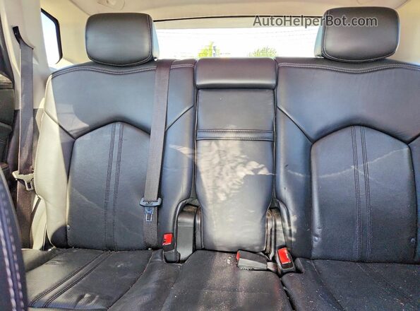 3GYFNBE38GS500821 2016 CADILLAC SRX Черный Вид задних сидений