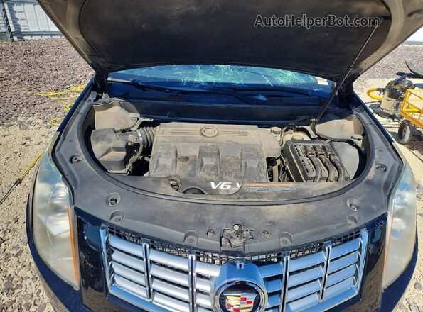 3GYFNBE38GS500821 2016 CADILLAC SRX Черный Вид подкапотного пространства