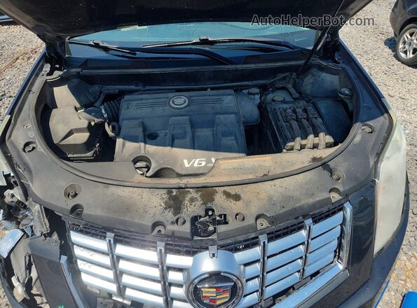 3GYFNBE39GS505767 2016 CADILLAC SRX Black Vista del compartimento del motor