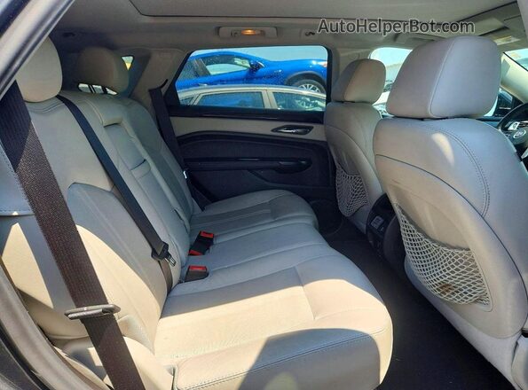 3GYFNBE39GS505767 2016 CADILLAC SRX Black Vista interior trasera