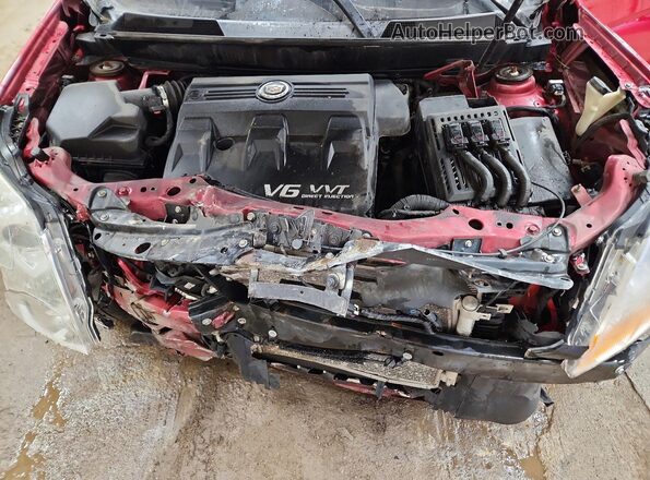 3GYFNCE30GS584526 2016 CADILLAC SRX Красный Вид подкапотного пространства