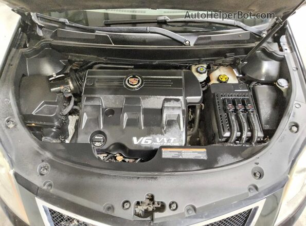 3GYFNCE32GS577724 2016 CADILLAC SRX Черный Вид подкапотного пространства