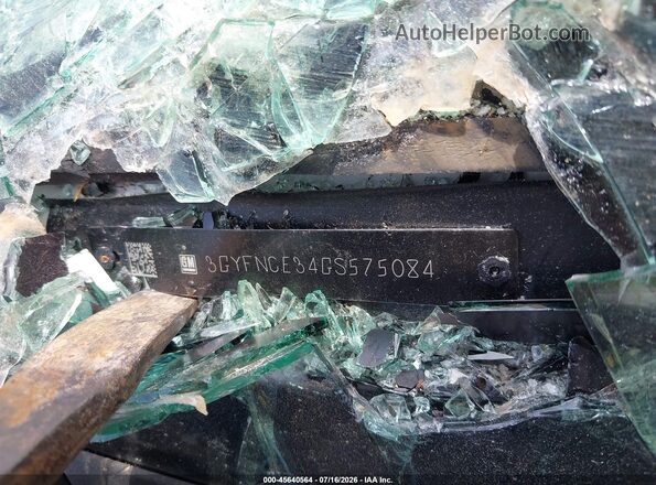 3GYFNCE34GS575084 2016 CADILLAC SRX Белый Вид подкапотного пространства