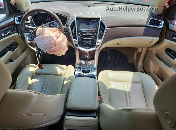 3GYFNCE34GS576560 2016 CADILLAC SRX Красный Вид панели приборов