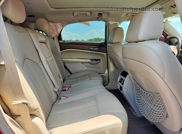 3GYFNCE34GS576560 2016 CADILLAC SRX Красный Вид задней части салона