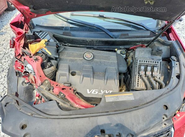 3GYFNCE34GS576560 2016 CADILLAC SRX Красный Вид подкапотного пространства
