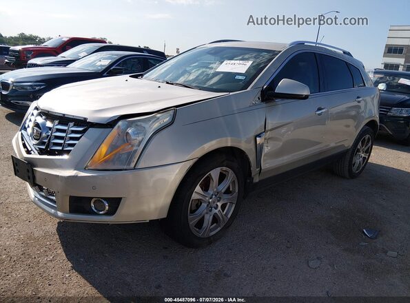 3GYFNCE37GS529152 2016 CADILLAC SRX Tan წინა მარცხენა ხედი სამი მეოთხედიდან