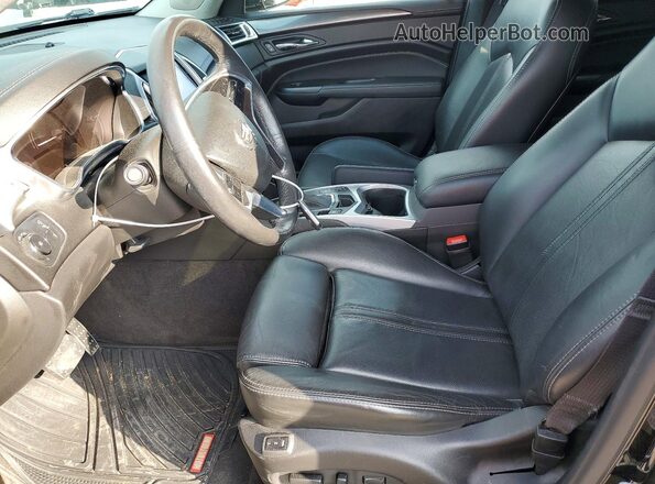 3GYFNCE37GS562183 2016 CADILLAC SRX Черный Вид салона спереди