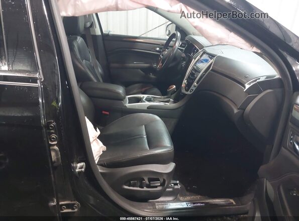 3GYFNCE39GS559589 2016 CADILLAC SRX Black Widok wnętrza z przodu