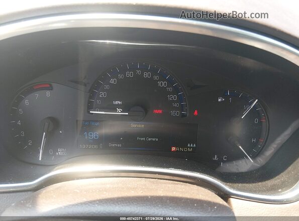 3GYFNDE33GS560548 2016 CADILLAC SRX Белый Вид задних сидений