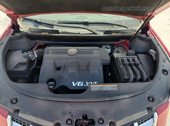 3GYFNDE35GS506295 2016 CADILLAC SRX Red Շարժիչի բաժամունքի տեսք