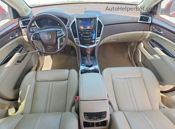 3GYFNDE35GS506295 2016 CADILLAC SRX Red Առջևի վահանակի տեսք