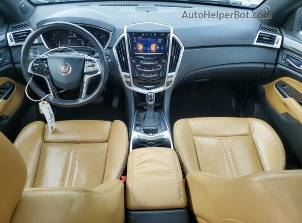 3GYFNDE35GS543573 2016 CADILLAC SRX White Dashboard view