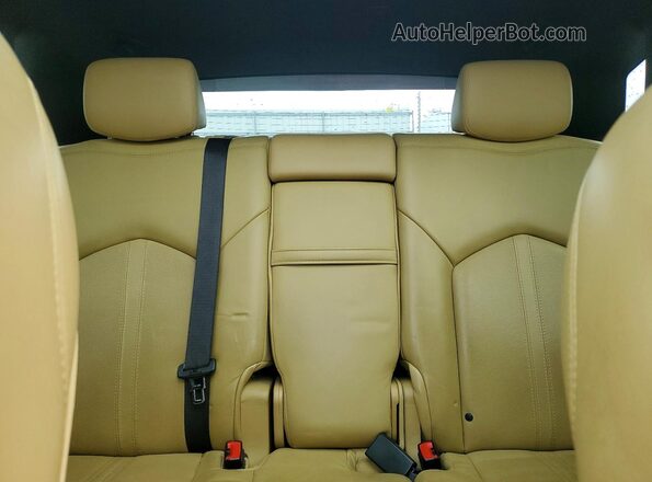 3GYFNDE35GS543573 2016 CADILLAC SRX White Rear seats view