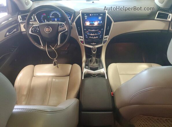 3GYFNDE35GS575505 2016 CADILLAC SRX Silver Vista del salpicadero