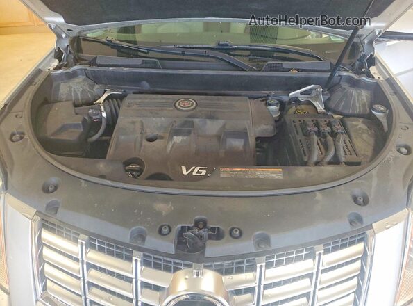 3GYFNDE35GS575505 2016 CADILLAC SRX Silver Vista del compartimento del motor