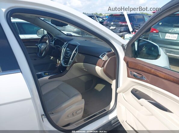 3GYFNDE39GS508387 2016 CADILLAC SRX Белый Вид салона спереди