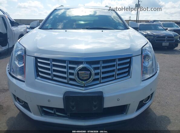 3GYFNDE39GS508387 2016 CADILLAC SRX Белый Вид щитка приборов