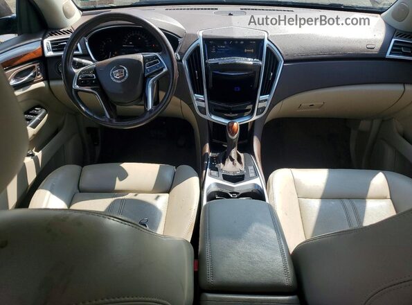 3GYFNEE30GS555118 2016 CADILLAC SRX Purple Вид панелі приладів
