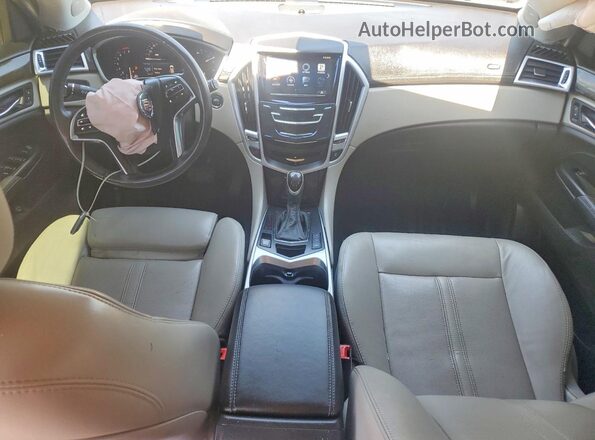 3GYFNEE31GS572672 2016 CADILLAC SRX Черный Вид панели приборов