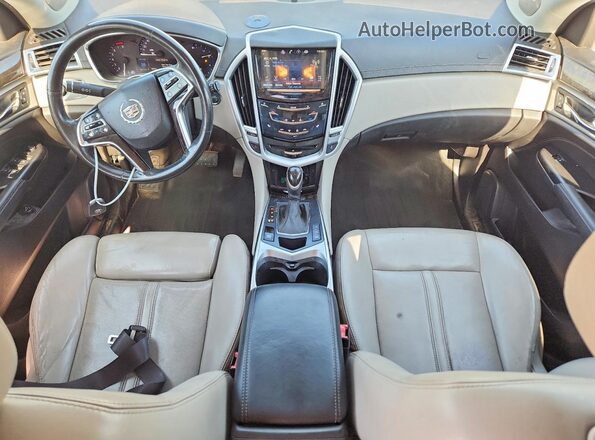 3GYFNEE33GS566436 2016 CADILLAC SRX White Առջևի վահանակի տեսք