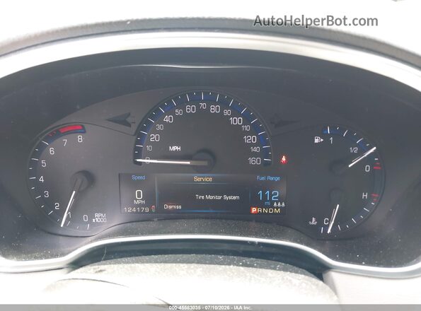 3GYFNEE35GS579723 2016 CADILLAC SRX Silver Вид задніх сидінь