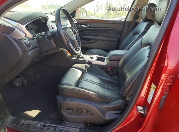 3GYFNEE36GS532846 2016 CADILLAC SRX Красный Вид салона спереди
