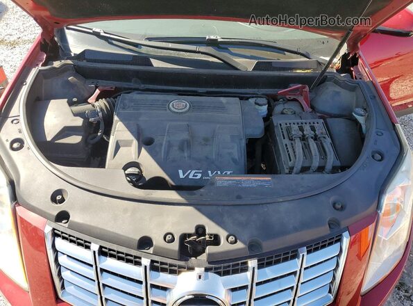 3GYFNEE36GS532846 2016 CADILLAC SRX Красный Вид подкапотного пространства