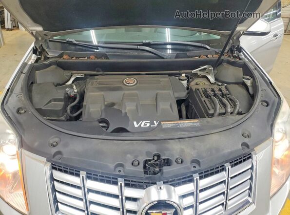 3GYFNEE36GS555608 2016 CADILLAC SRX Silver Vista del compartimento del motor