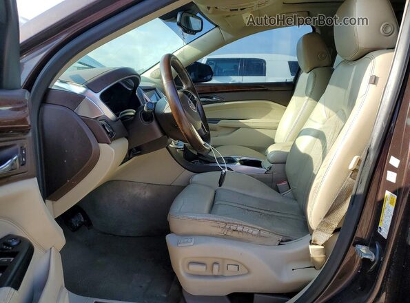 3GYFNEE36GS570335 2016 CADILLAC SRX Brown Vista interior delantera