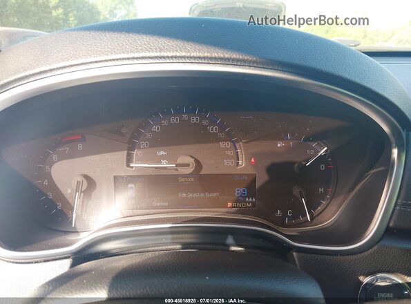 3GYFNEE37GS501170 2016 CADILLAC SRX Black Вид задніх сидінь