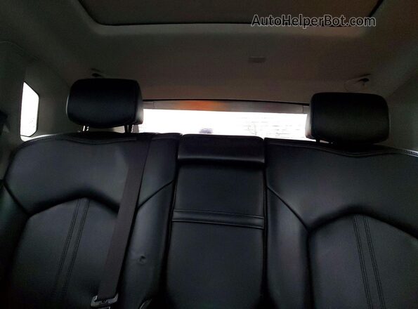 3GYFNEE37GS574491 2016 CADILLAC SRX Black Հետևի նստատեղերի տեսք