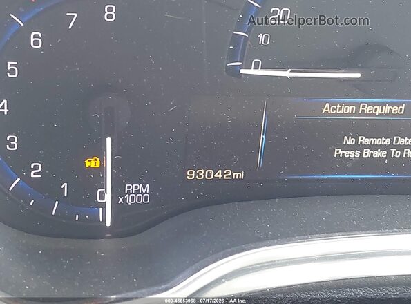 3GYFNEE38GS546649 2016 CADILLAC SRX Черный 