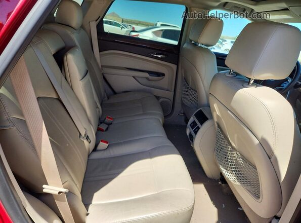 3GYFNEE3XGS535622 2016 CADILLAC SRX Красный Вид задних сидений