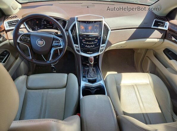 3GYFNEE3XGS535622 2016 CADILLAC SRX Красный Вид панели приборов