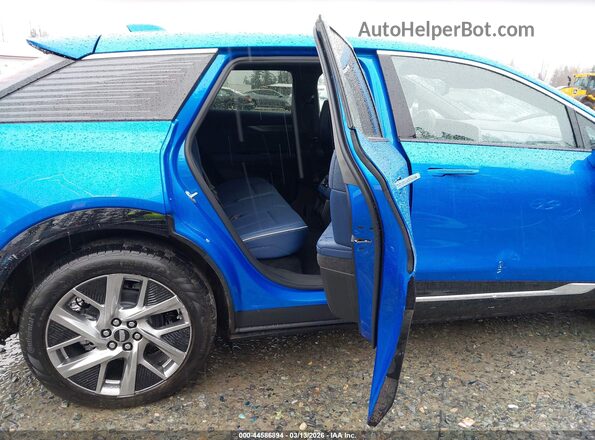 3GYK3DMR5SS236116 2025 CADILLAC OPTIQ Blue VIN კოდის სტიკერის ხედი