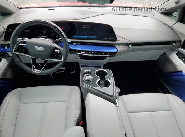 3GYK3EMR6SS239404 2025 CADILLAC OPTIQ Темно-бордовый Вид панели приборов
