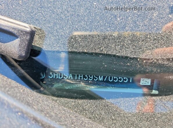 3HDSA1H39SM705551 2025 ACURA ADX Серебряный Панорамный вид салона 360°