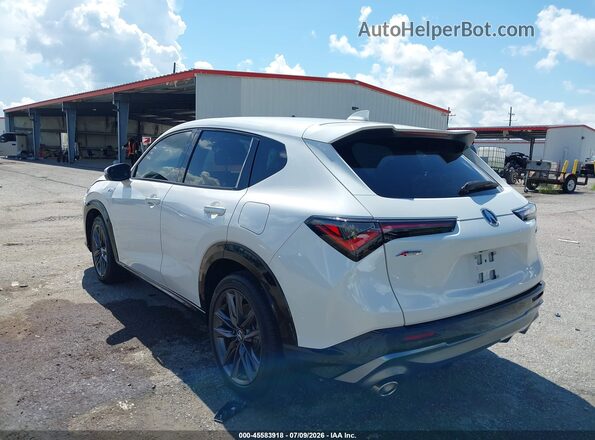 3HDSA1H54SM700551 2025 ACURA ADX White Trasero izquierdo
