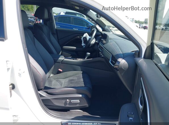 3HDSA1H54SM700551 2025 ACURA ADX White Vista interior delantera