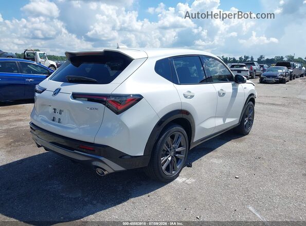 3HDSA1H54SM700551 2025 ACURA ADX White Trasero derecho