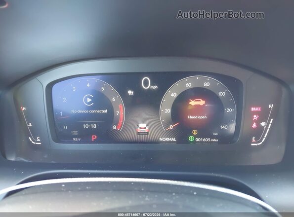 3HDSA1H56TM704778 2026 ACURA ADX Black Вид задніх сидінь