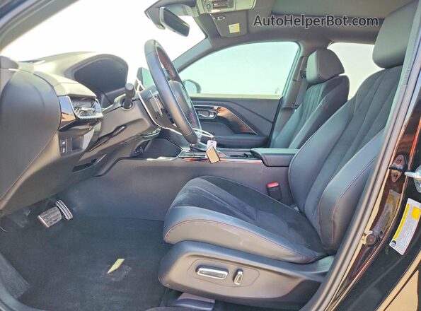 3HDSA1H57SM705078 2025 ACURA ADX Black Front interior view