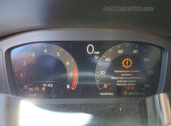 3HDSA1H59SM706166 2025 ACURA ADX Gray Widok zestawu wskaźników
