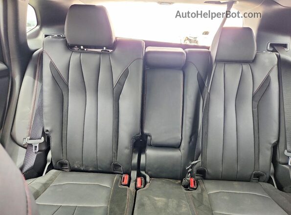 3HDSA1H72SM706530 2025 ACURA ADX Black უკანა სავარძლების ხედი