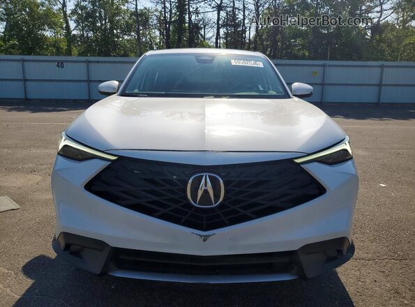 3HDSA2H30SM711874 2025 ACURA ADX White Դիմացի տեսք